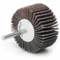 Brosse de roue à volet en carbure de silicium en oxyde d&#39;aluminium avec tige